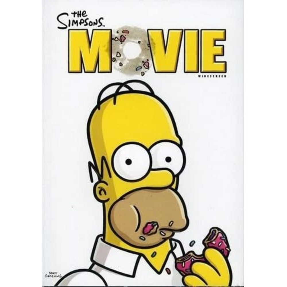 The Simpsons Movie DVD Widescreen Edition Matt Groening Animated Film